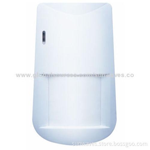 Triple Technology Detector with IRC Mode, Effectively Eliminate False Alarm, 6x6m Detective Range